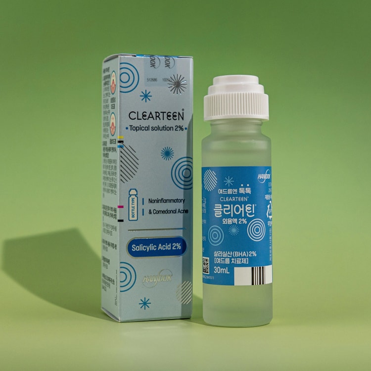 Handok Clearteen Korean Acne Solution Treatment 30ml (2% Salicylic Acid)